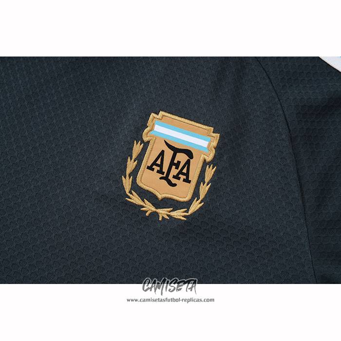 Chandal del Argentina 2025-2026 Manga Corta Gris - Pantalon Corto